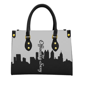 Officially Sexy Light Grey Skyline Collection Women's Tote Bag