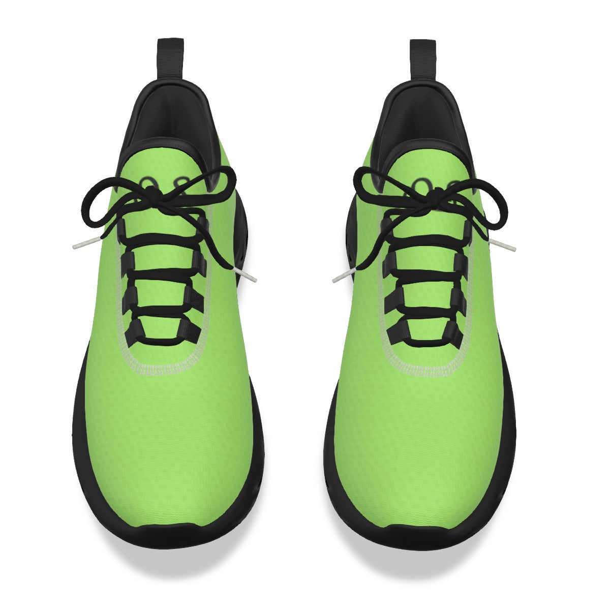 Officially Sexy Neon Green & Black Skyline Women's Light Sports Sneaker