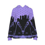 Officially Sexy Purple Laser Collection Women's Casual Hoodie