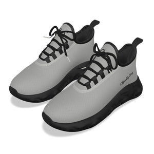 Officially Sexy Light Grey & Black Skyline Women's Light Sports Sneaker
