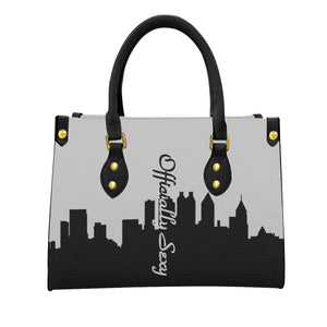 Officially Sexy Light Grey Skyline Collection Women's Tote Bag