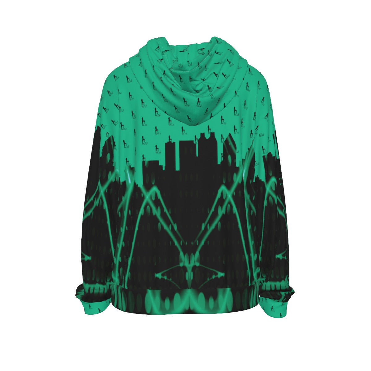 Officially Sexy Mint Green Laser Collection Women's Casual Hoodie