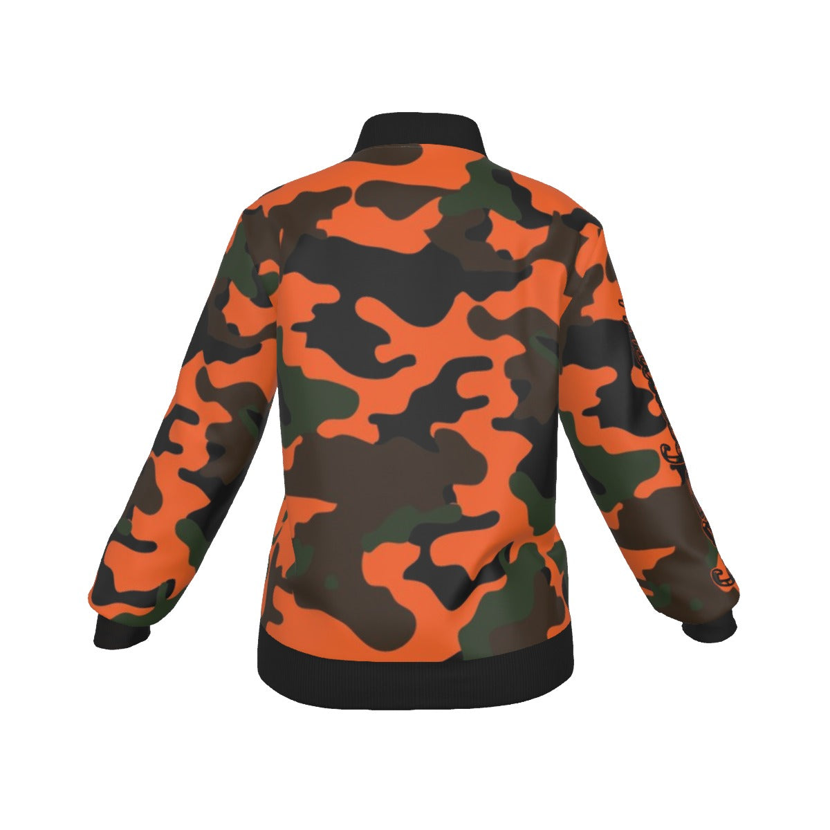 Officially Sexy Army Camouflage Collection Women’s All Over Print Bomber Jacket