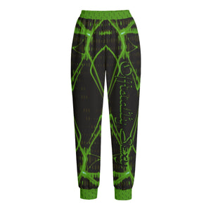 Officially Sexy Green Laser Collection Women's Loose Casual Pants