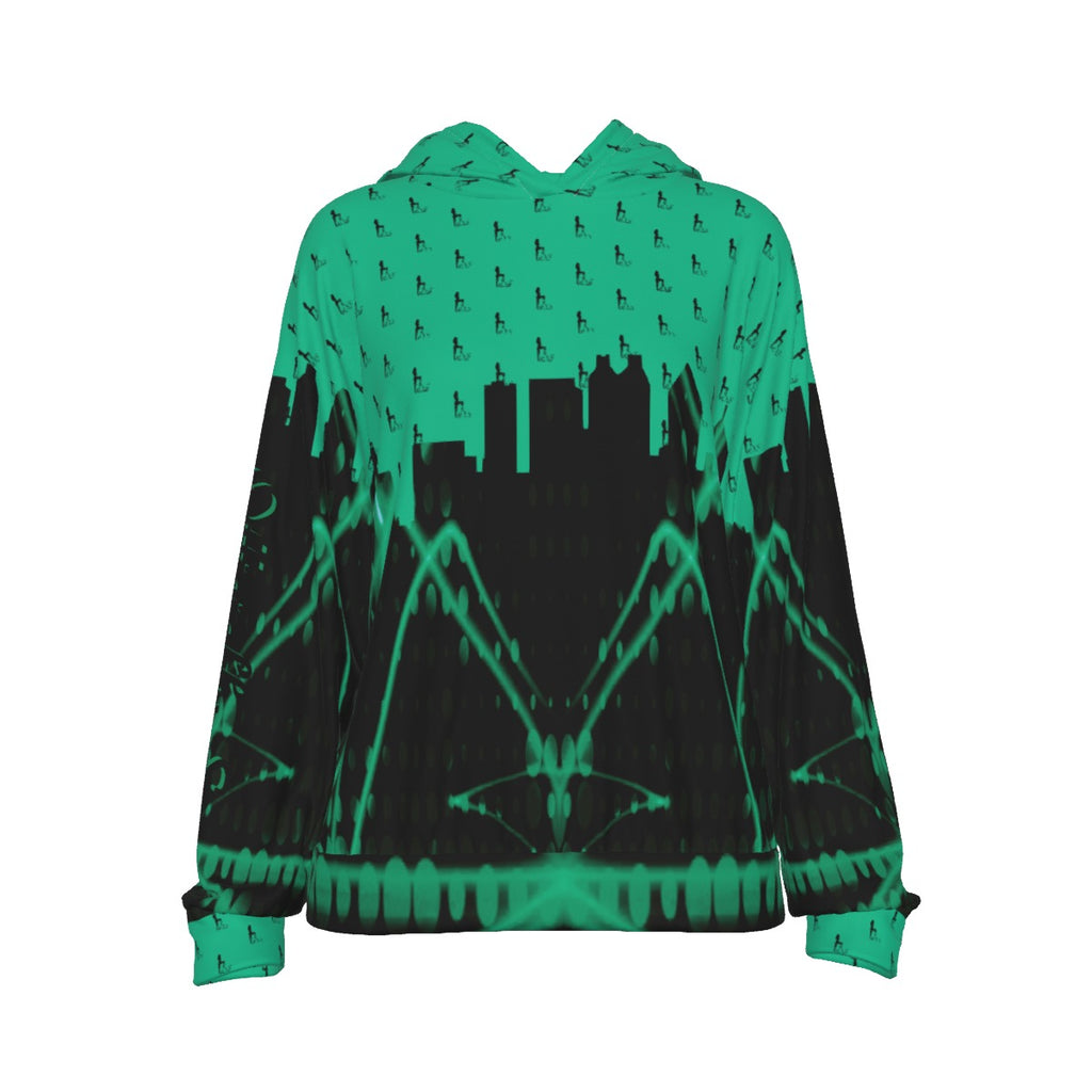 Officially Sexy Mint Green Laser Collection Women's Casual Hoodie