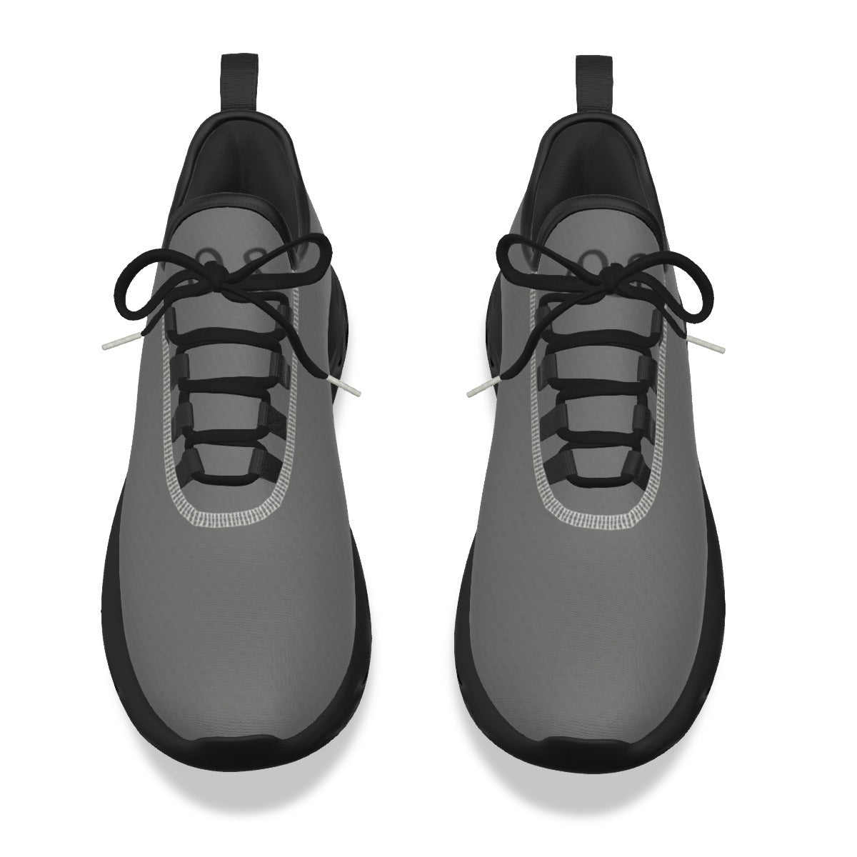 Officially Sexy Dark Grey & Black Skyline Women's Light Athletic Sports Sneaker