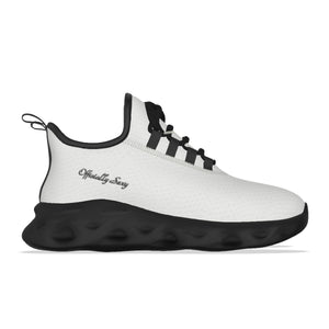Officially Sexy White & Black Skyline Women's Light Sports Sneaker