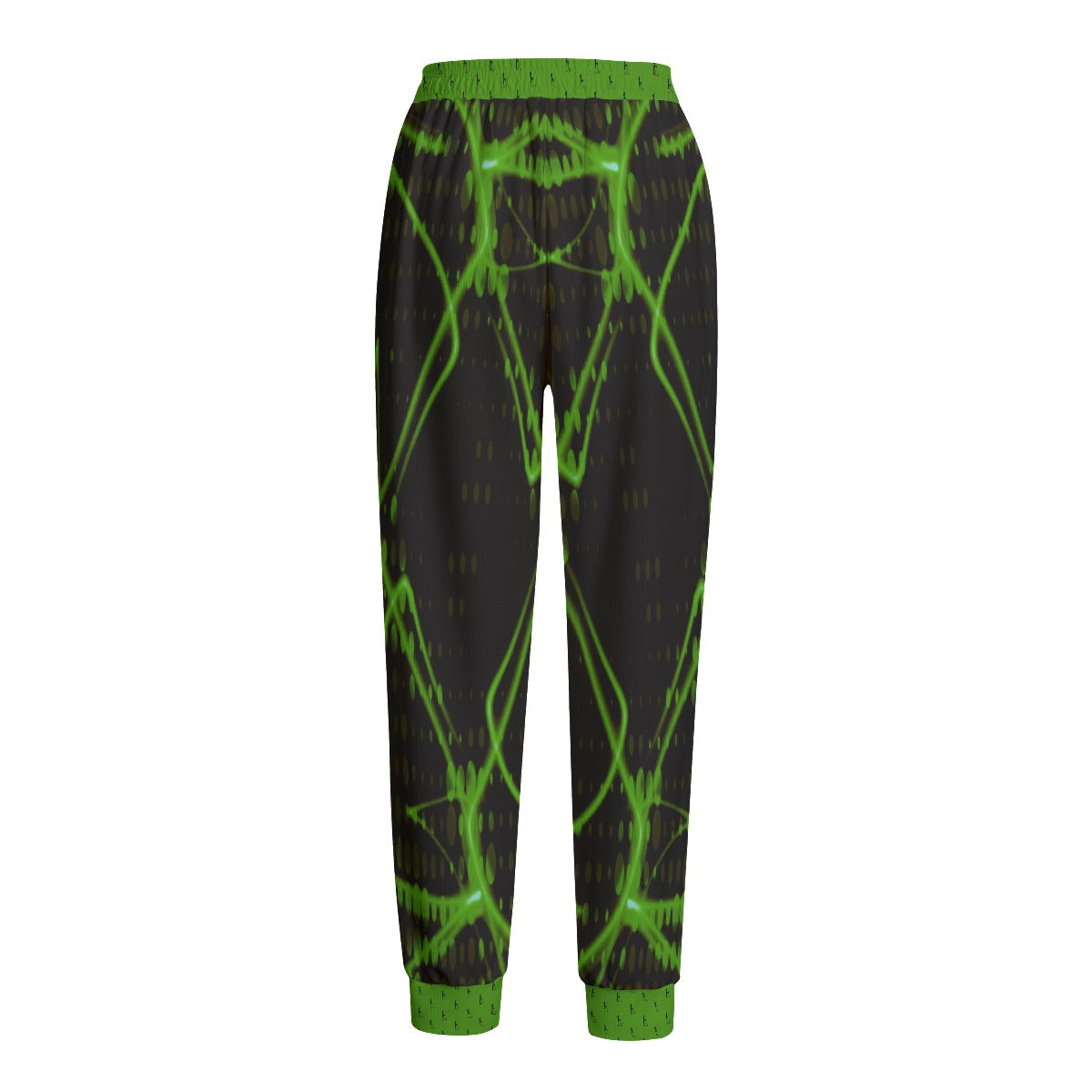 Officially Sexy Green Laser Collection Women's Loose Casual Pants