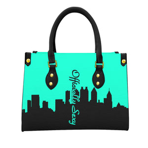 Officially Sexy Sea Green Skyline Collection Women's Tote Bag