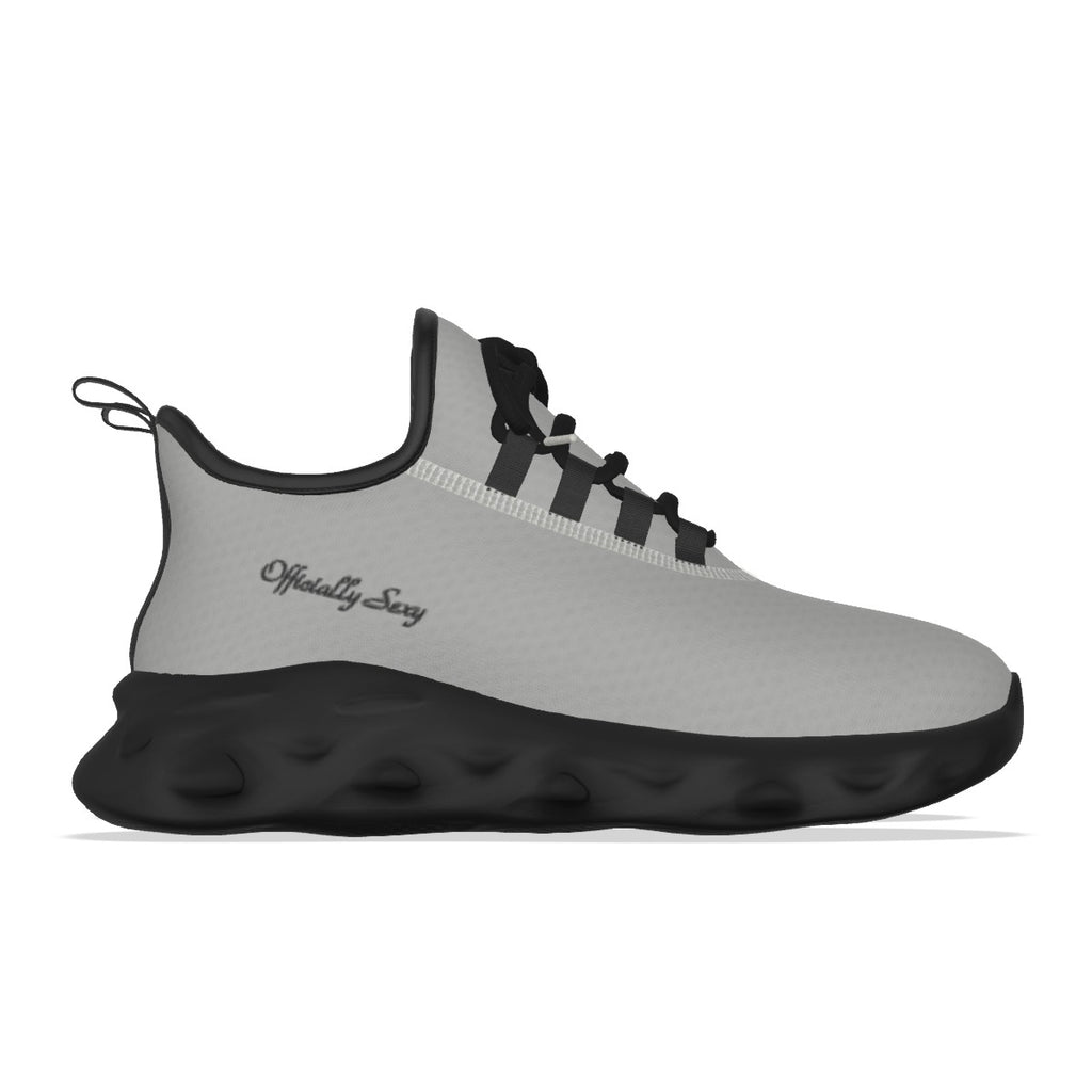 Officially Sexy Light Grey & Black Skyline Women's Light Sports Sneaker