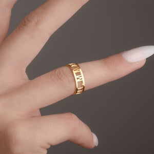 Officially Sexy. Roman Numeral Ring