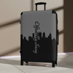 Officially Sexy Dark Grey Skyline Collection Suitcases