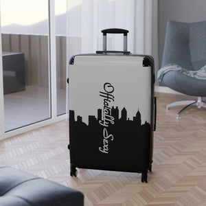 Officially Sexy Light Grey Skyline Collection Suitcases
