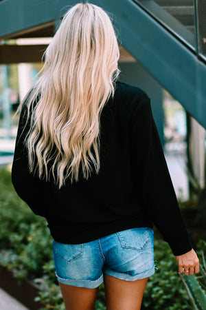 Halloween Animal Print Pumpkin Graphic Sweatshirt Brought To You By Officially Sexy