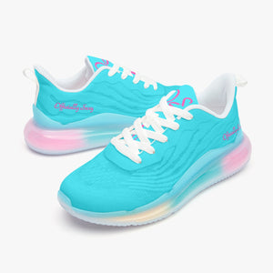 Officially Sexy Turquoises Blue Lightweight Air Cushion Sneakers