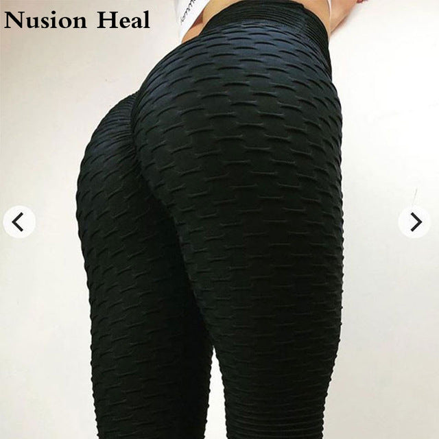 Women's Print Ruched Sports Fitness Yoga Leggings  3D Gym Running Tights
